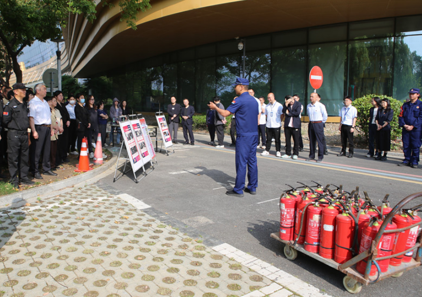 以“演”筑防，以“练”护航——中国杭州低碳科技馆开展消防演练活动